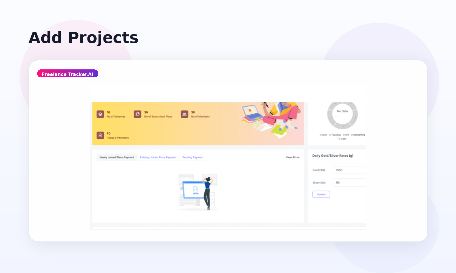 Add projects