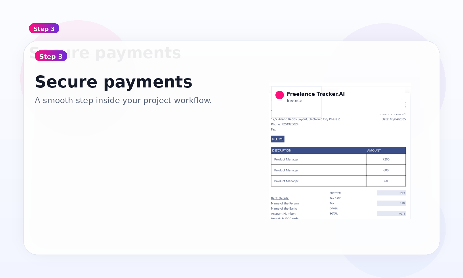 Secure payments